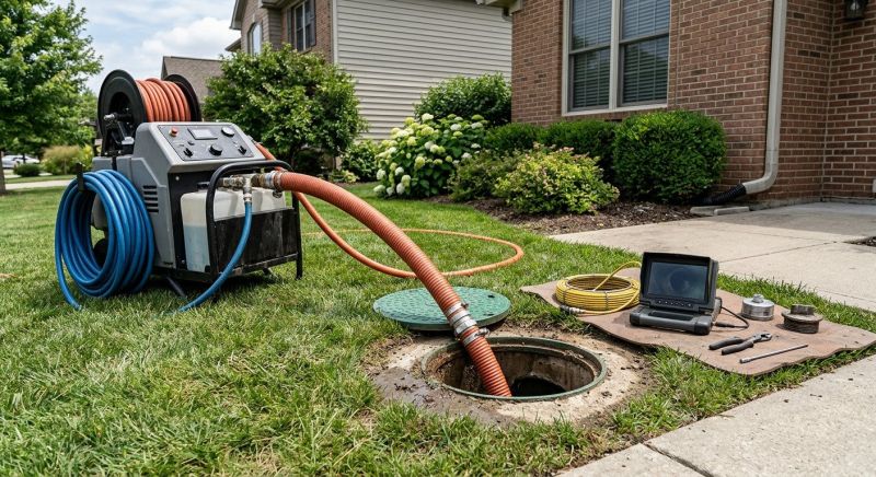 Sewer Line Unclogging in Katy, TX